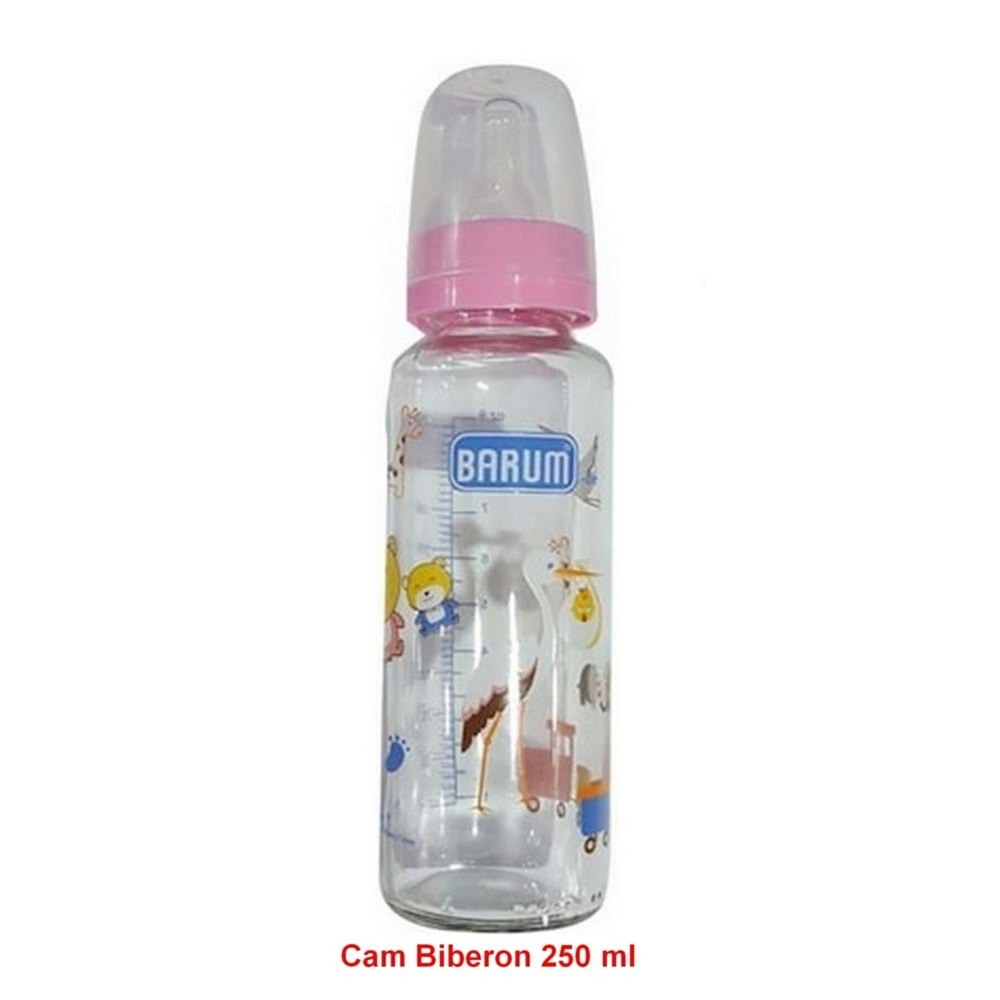 BARUM BİBERON 250 ML CAM