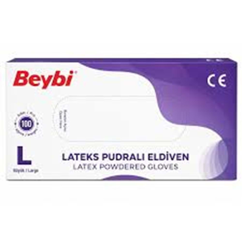 BEYBİ LATEKS ELDİVEN LARGE PUDRALI