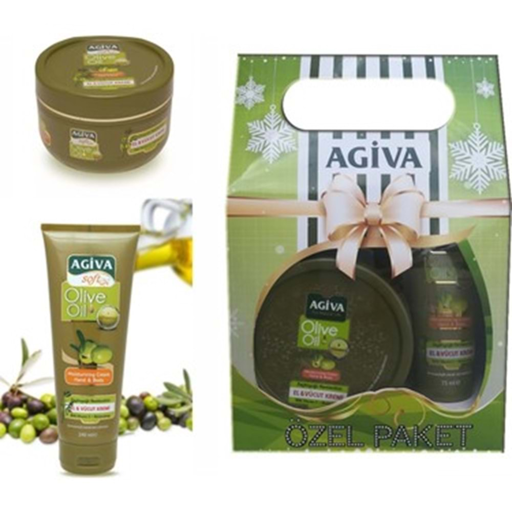 AGİVA SOFT KREM 300 ML+75 ML TÜP HED.