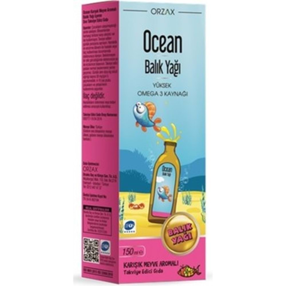 OCEAN ŞURUP KARIŞIK MEYVE 150 ML