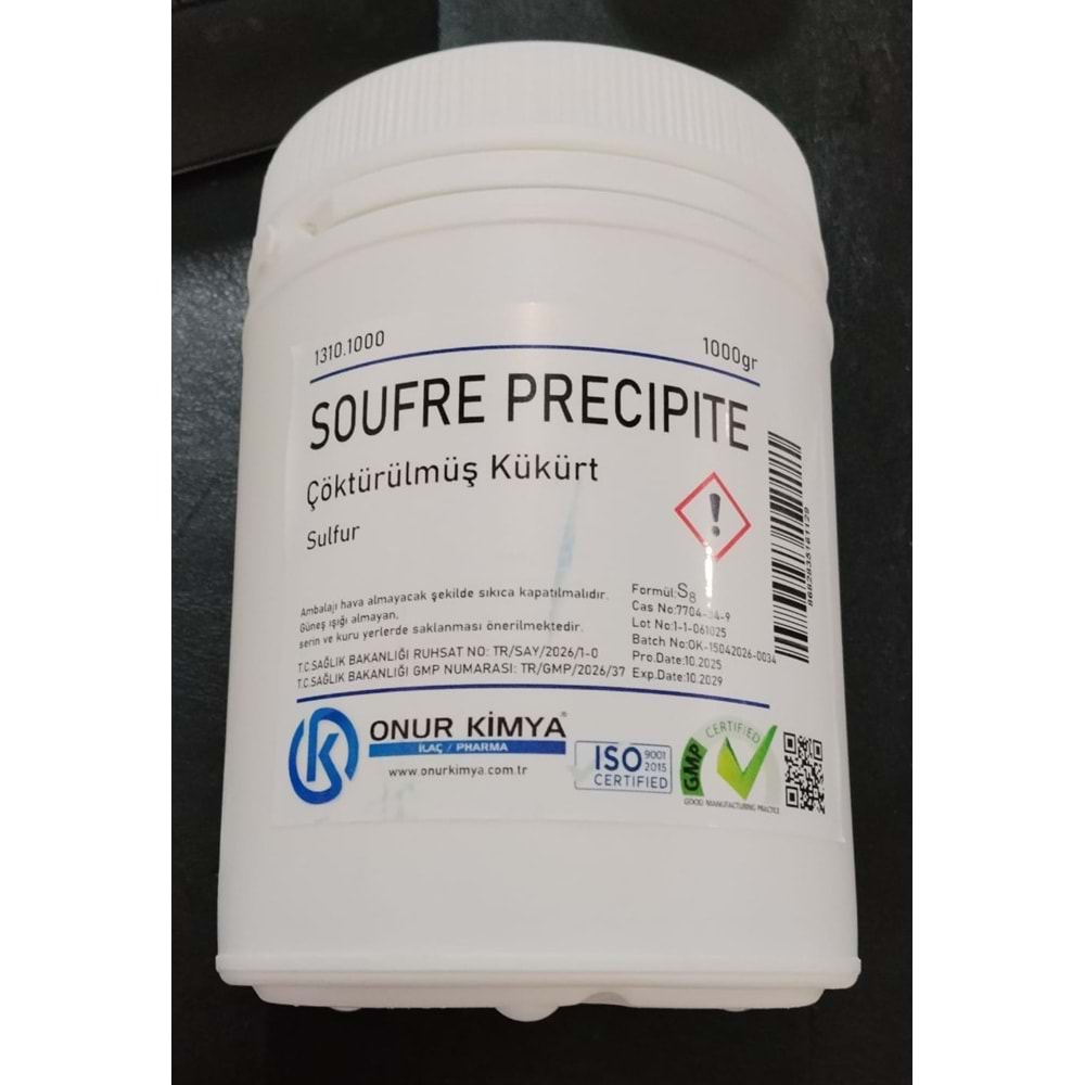 KÜKÜRT ÇÖKTÜRÜLMÜŞ 1 KG 1129