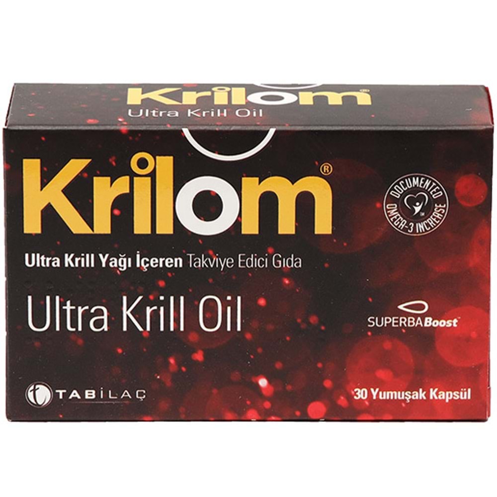 KRİLOM OMEGA 3 30 KAPSÜL