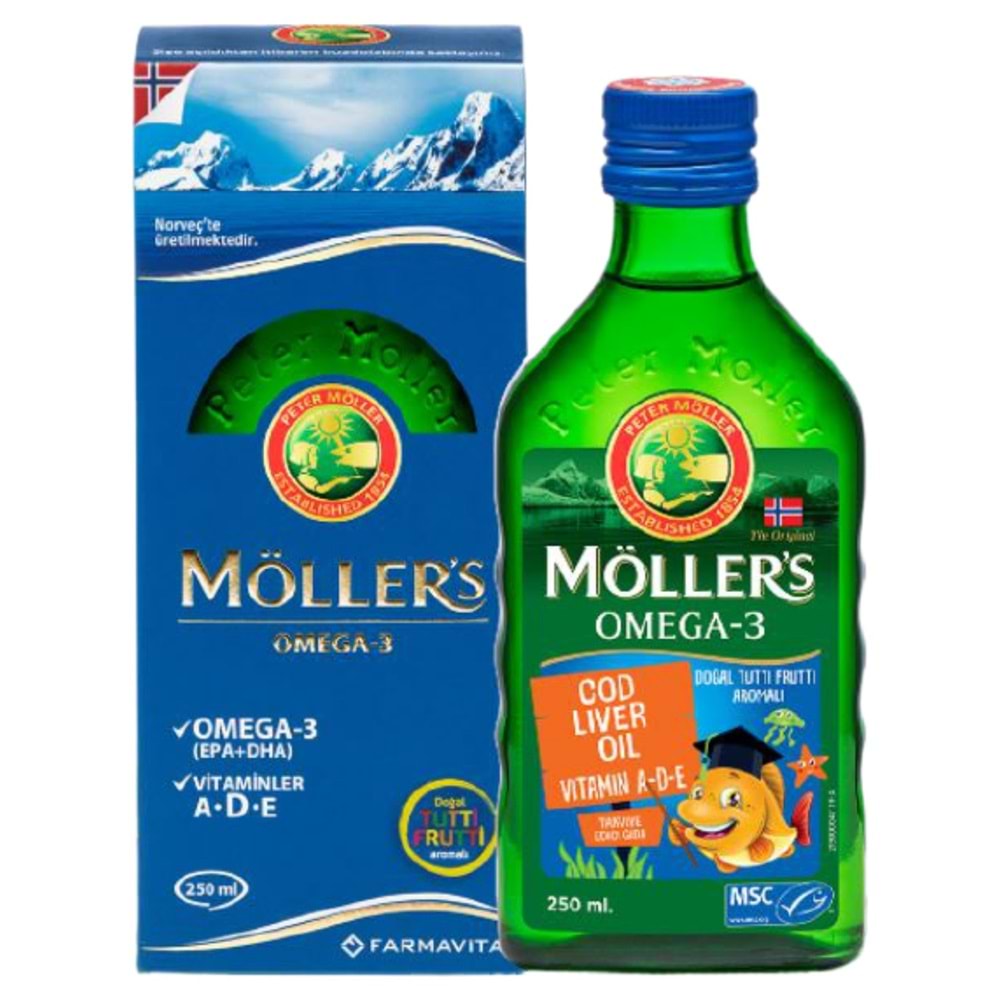 MÖLLERS TUTTİ FRUTTİ 250 ML