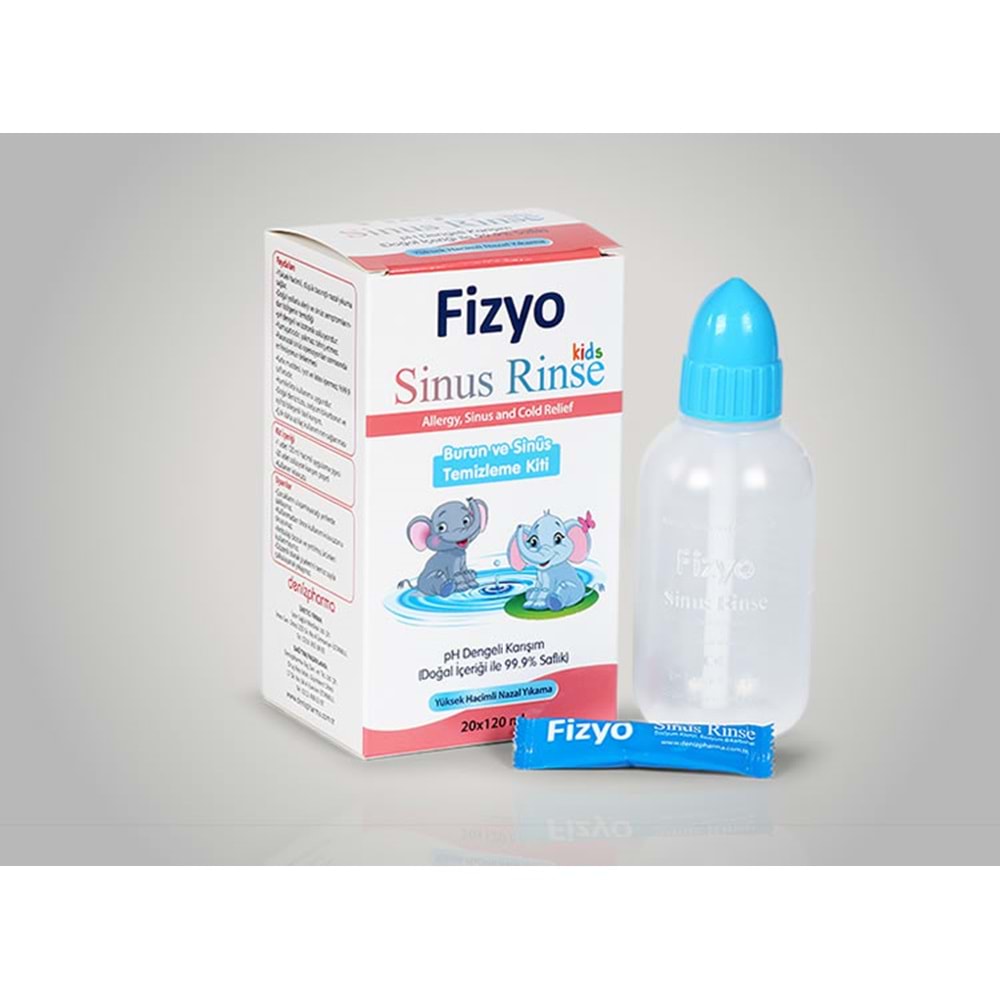 SİNUS FİZYO RİNSE KİDS 20X120 ML