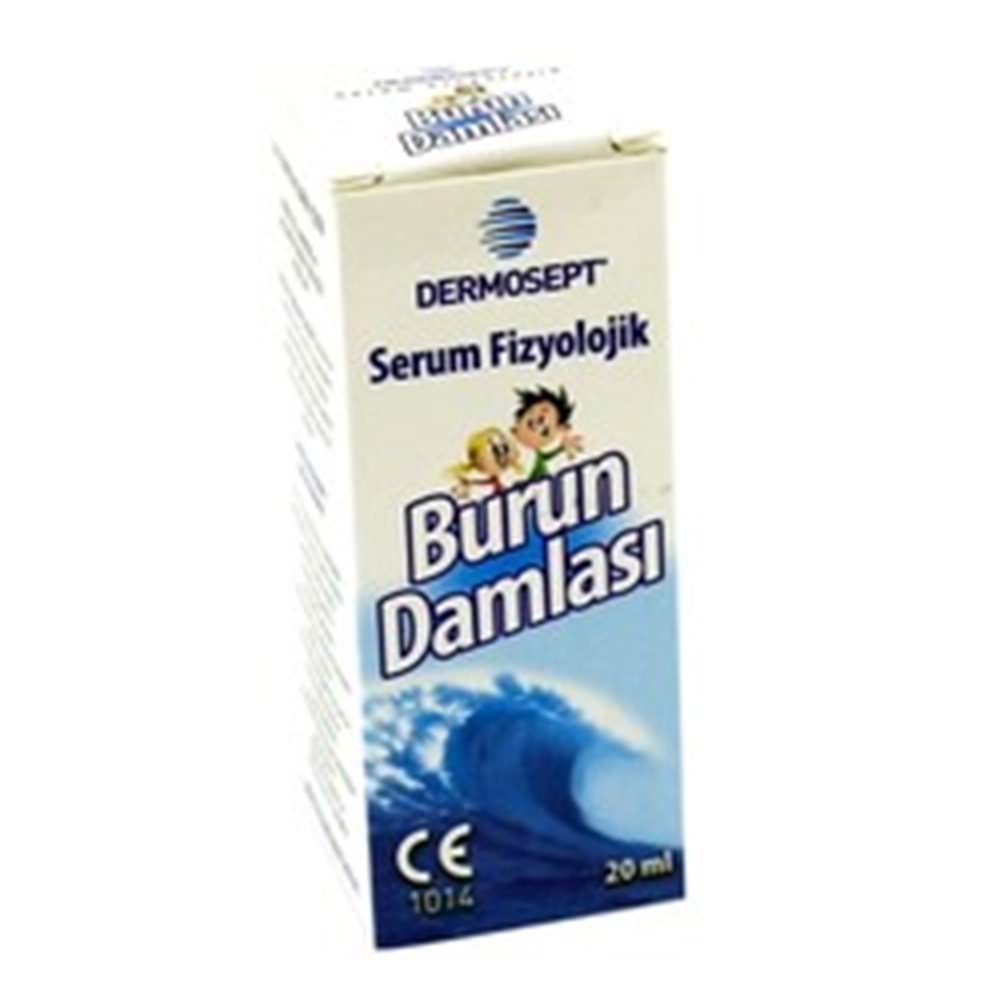 SERUM FİZYOLOJİK BURUN DAMLASI 20 ML DERMOSEPT