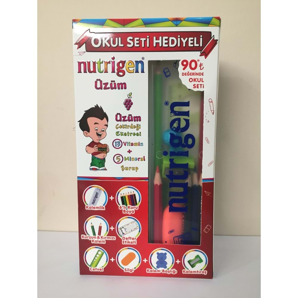 NUTRİGEN ÜZÜM OKUL SETİ HEDİYELİ