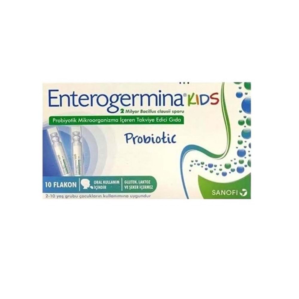 ENTEROGERMİNA KİDS PROBİYOTİK 10 FLAKON