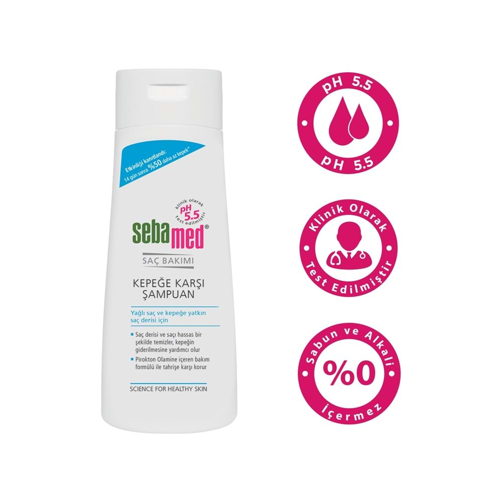 SEBAMED KEPEK ÖNLEYİCİ ŞAMPUAN 200 ML