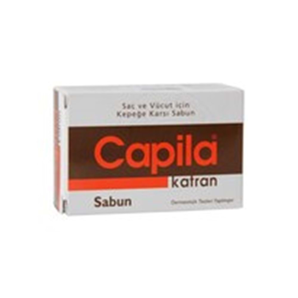 CAPİLA SABUN KATRANLI 90 GR