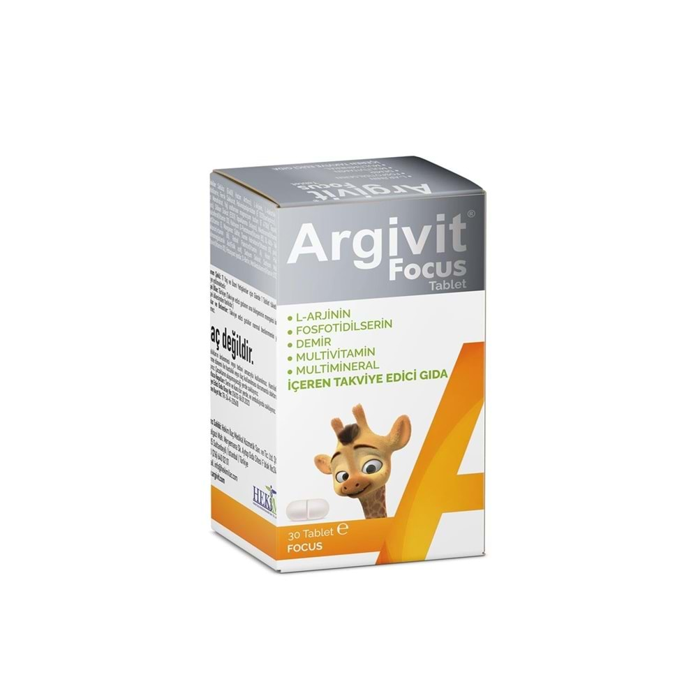 ARGİVİT FOCUS 30 TABLET