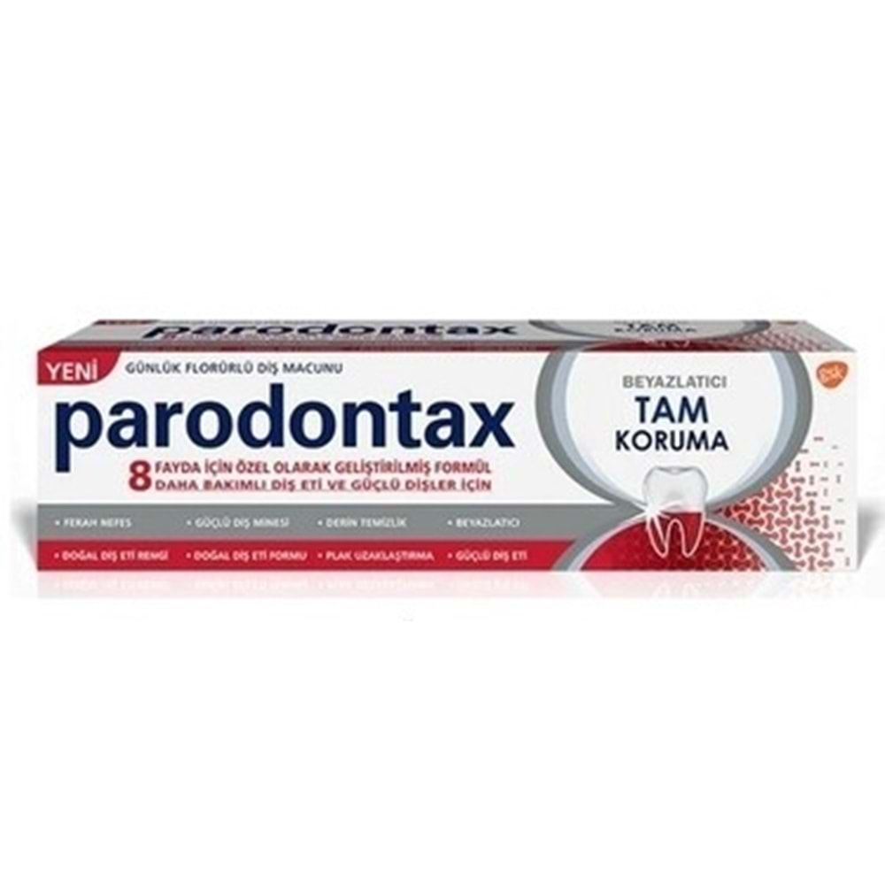 PARODONTAX TAM KORUMA VE BEYAZ 75 ML