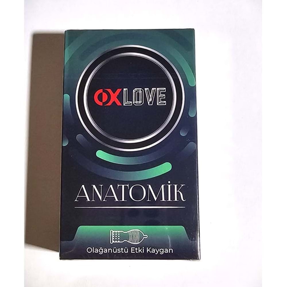 OXLOVE PREZERVATİF 10 LU ( ANATOMİK )