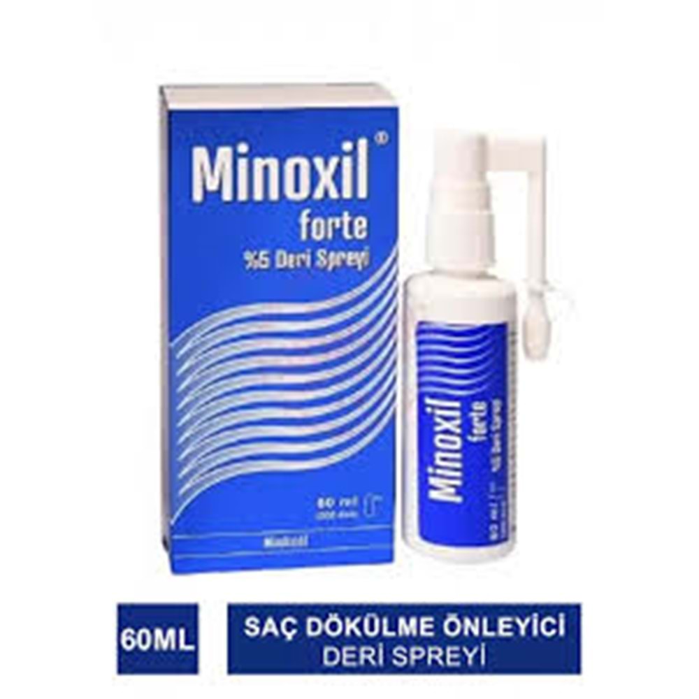 MİNOXİL FORTE % 5 DERİ SPREYİ ÇÖZELTİ