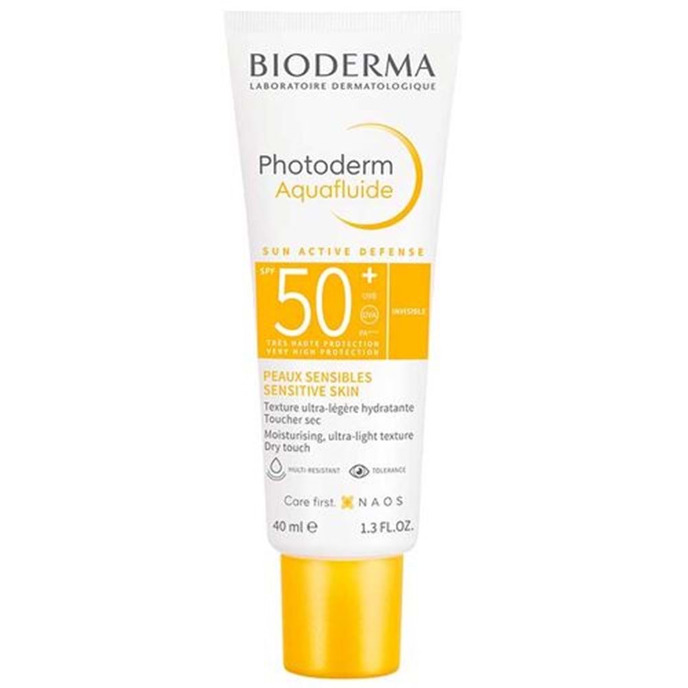 BİODERMA PHOTODERM AQUAFUID SPF50+ 40 ML TÜM CİLTLER İÇİN GÜNEŞ KREMİ