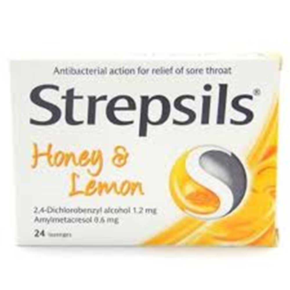STREPSİLS BAL+LİMON PASTİL
