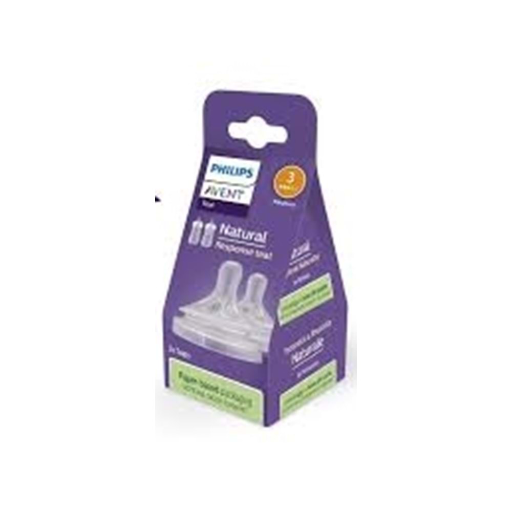AVENT DOĞAL TEPKİLİ 2 İ BİBERON EMZİĞİ NO:3 1+AY 2034