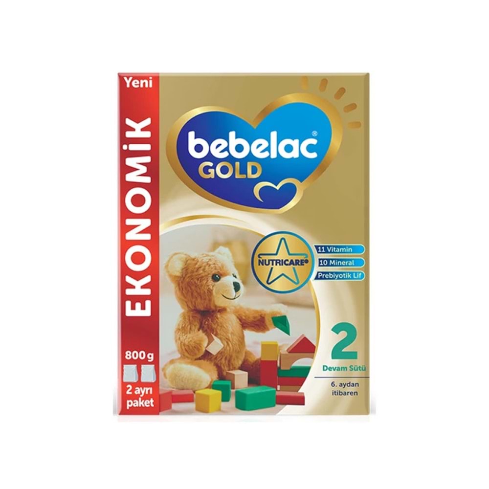 BEBELAC GOLD MAMA BEBEK SÜTÜ 6. AYDAN İTİBAREN 800 GR NO : 2