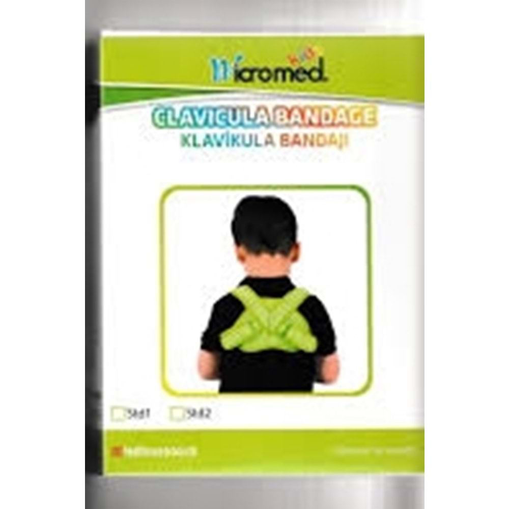 MT CLAVİCULA BANDAJI KİDS SİYAH STD