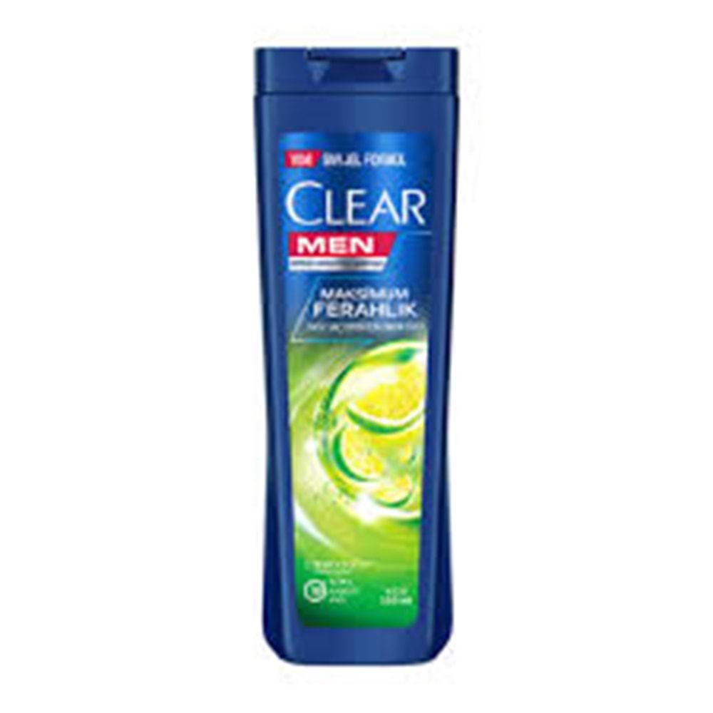 ŞAMPUAN CLEAR MEN 350 ML MAKSİMUM FERAHLIK