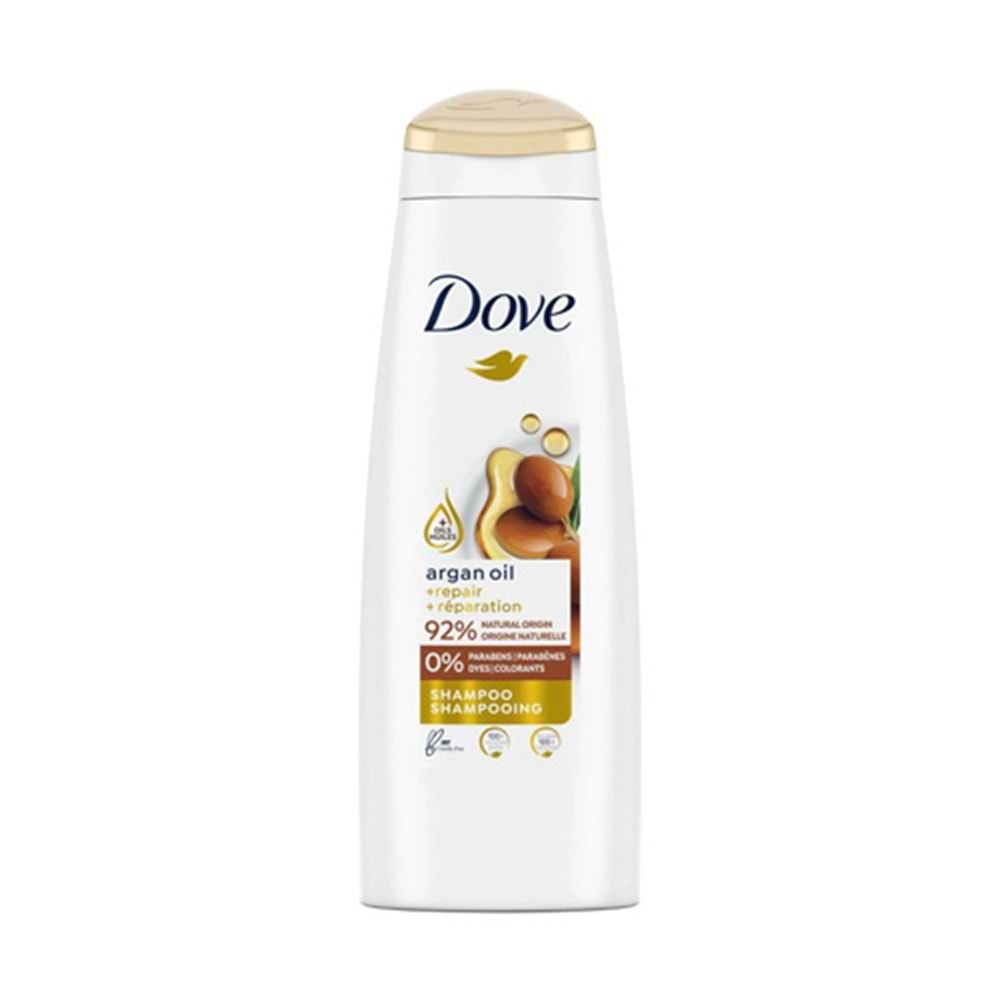 DOVE ŞAMPUAN 400 ML ARGAN YAĞI