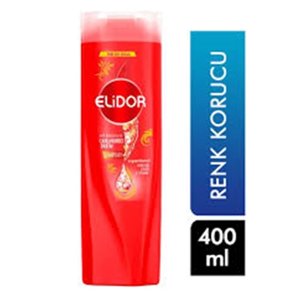 ŞAMPUAN ELİDOR 400 ML RENK KORUYUCU VE CANLAND.