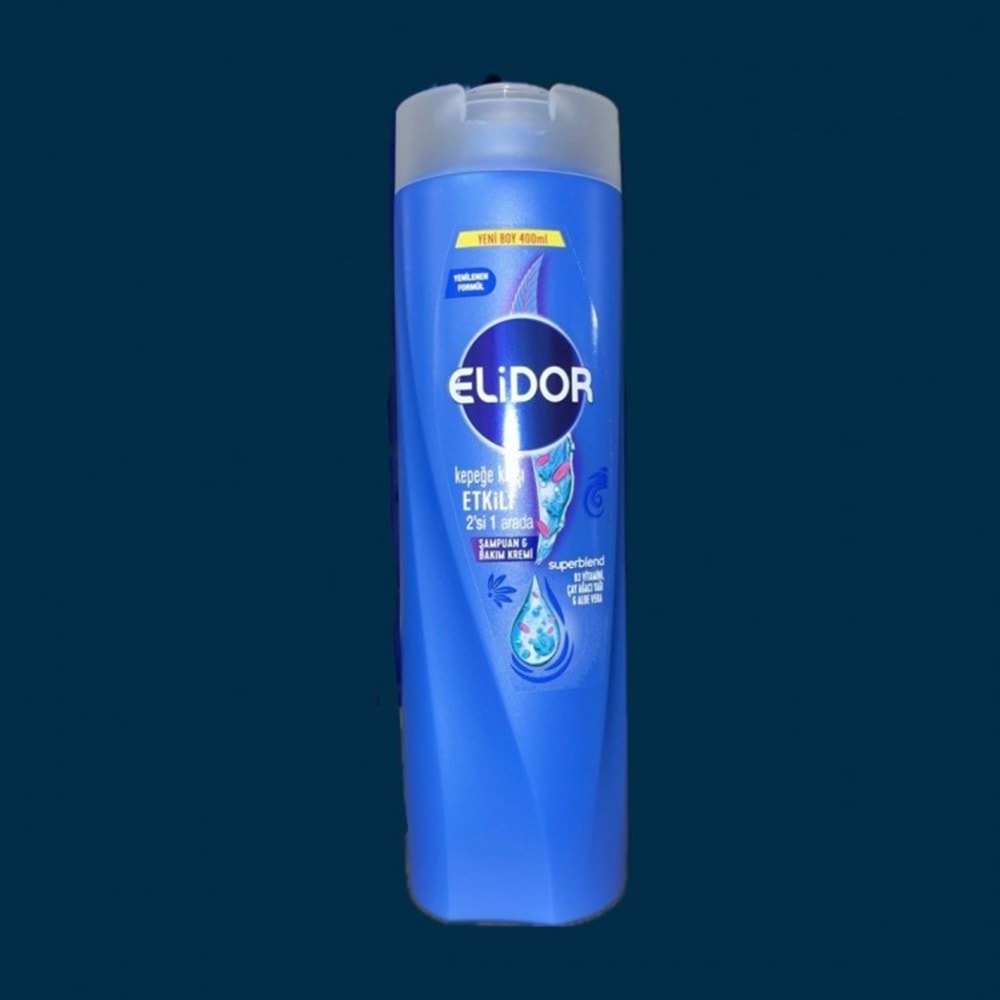 ŞAMPUAN ELİDOR 400 ML KEPEĞE KARŞI ETKİLİ