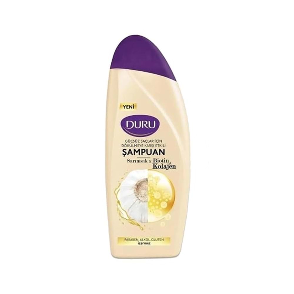 ŞAMPUAN DURU 500 ML SARIMSAK BİOTİN KOLAJEN