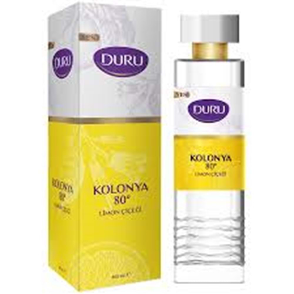 KOLONYA DURU 400 ML PET ŞİŞE LİMON ÇİÇ.