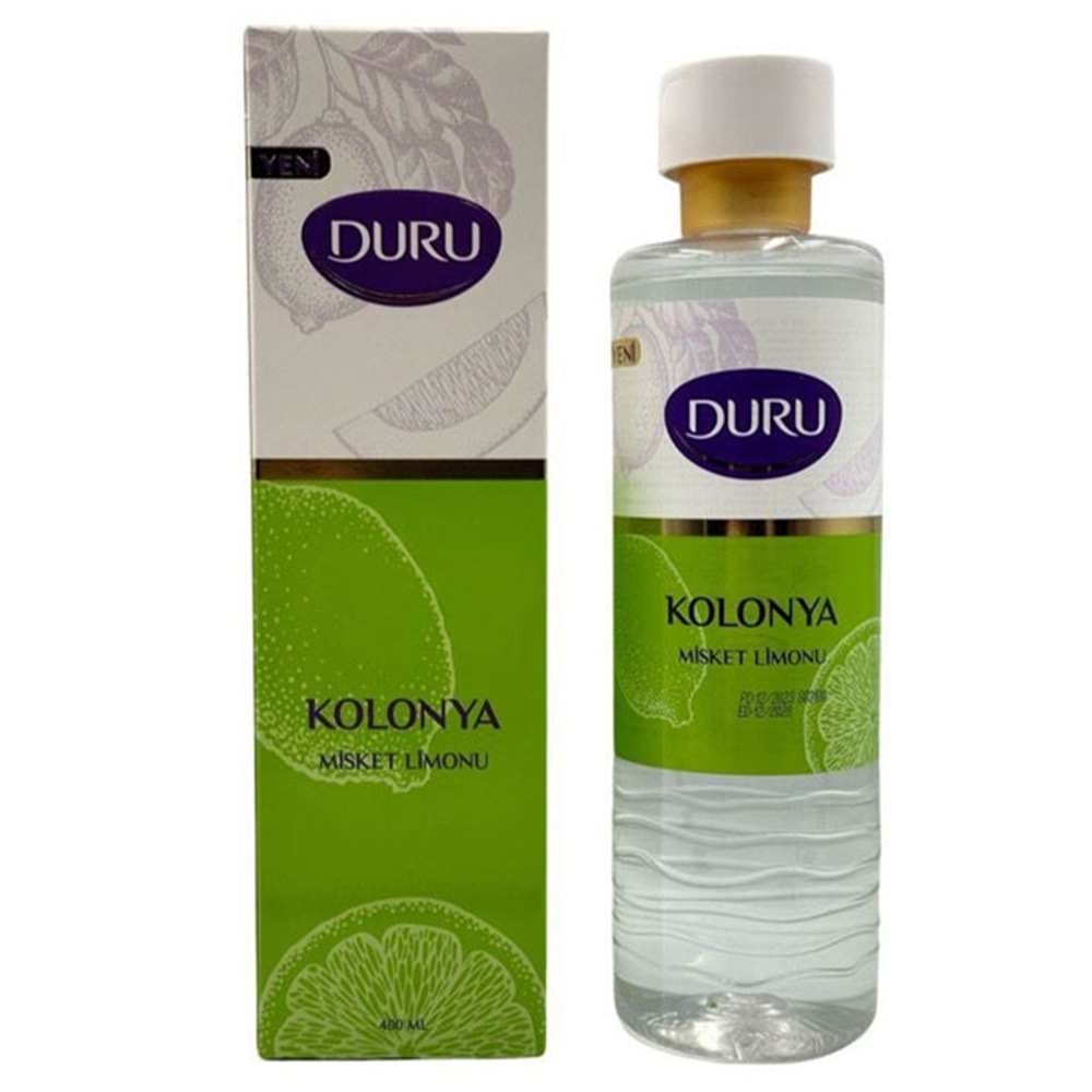 KOLONYA DURU 400 ML PET ŞİŞE MİSKET LİMONU