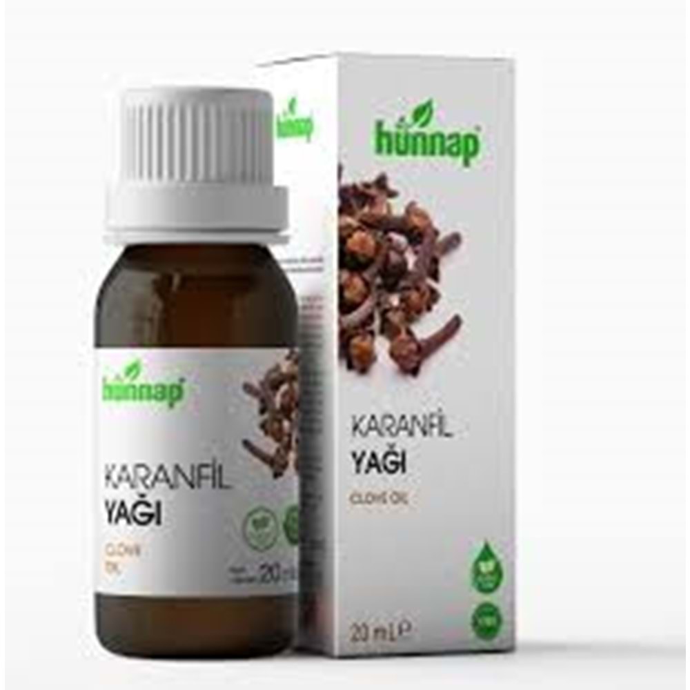HÜNNAP KARANFİL YAĞI %100 DOĞAL 20 ML