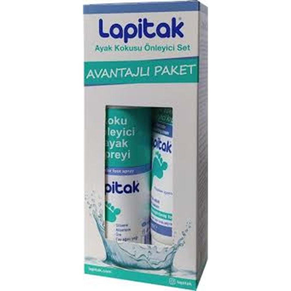 LAPİTAK AYAK KOKUSU ÖNLEYİCİ SET(AVANTAJLI PAKET)