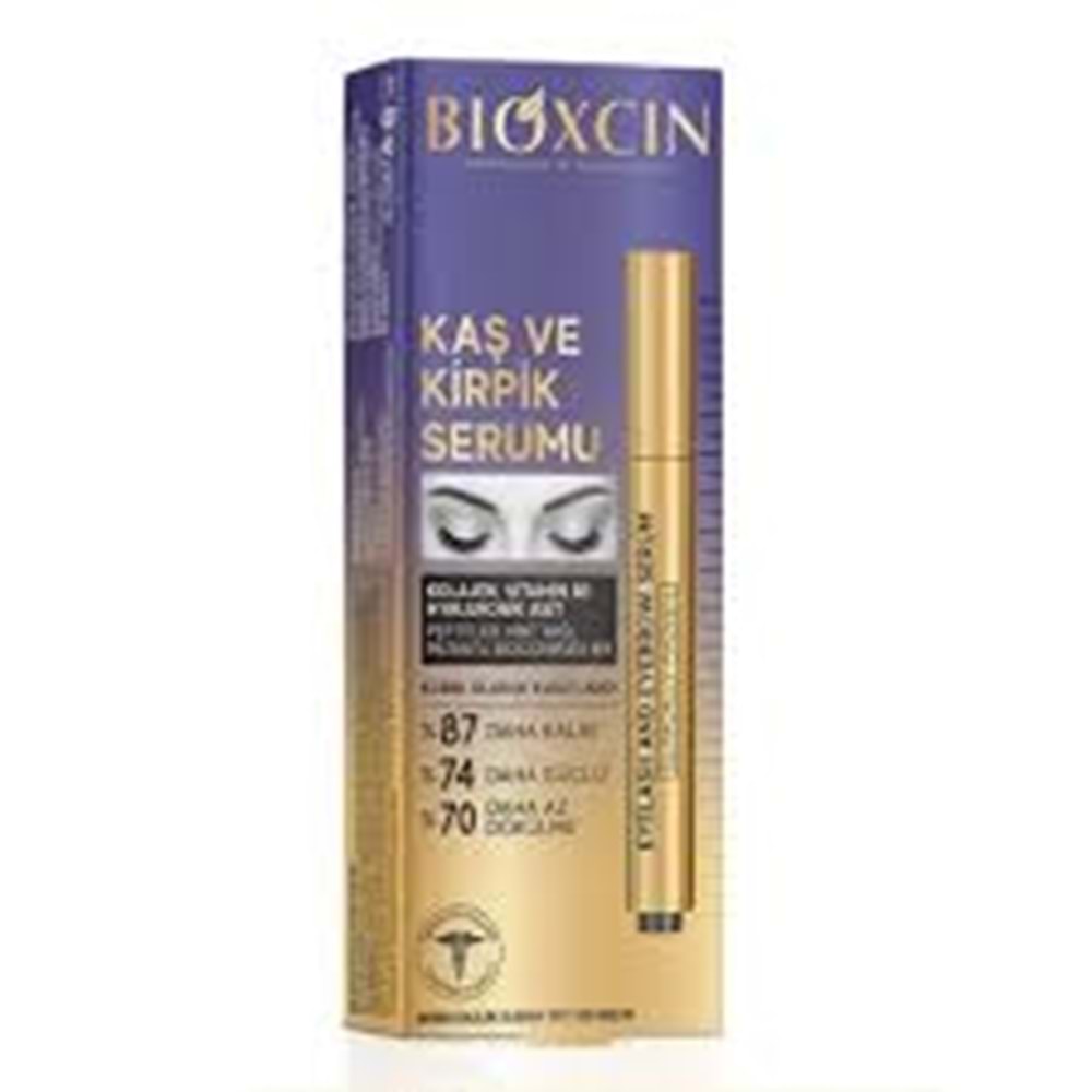 BİOXCIN KAŞ VE KİRPİK SERUMU ( KOLLAJEN VE HYALURONİK ASİT ) 3 ML
