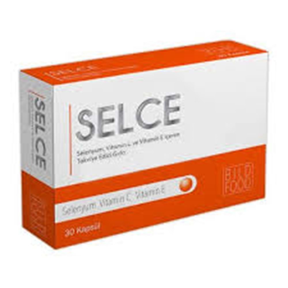 SELCE SELENYUM & VİTAMİN C & VİTAMİN E 30 KAPSÜL (OPREVA)