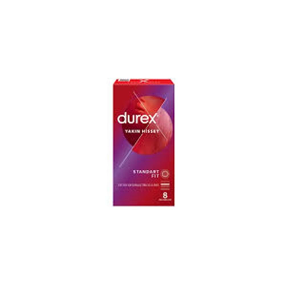 DUREX PREZERVATİF YAKIN HİSSET 8 Lİ