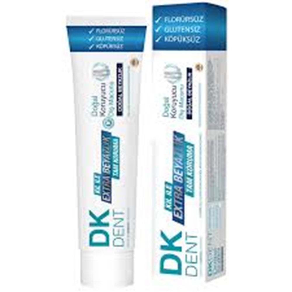 DERMOKİL DK DİŞ MACUNU 75 ML DOĞAL BEYAZLIK