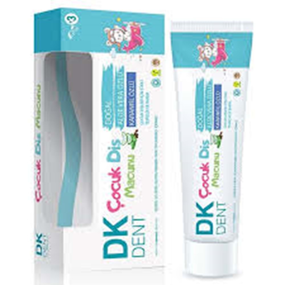 DERMOKİL DK ÇOCUK DİŞ MACUNU +DİŞ FIRÇASI DOĞAL ALOEVERA