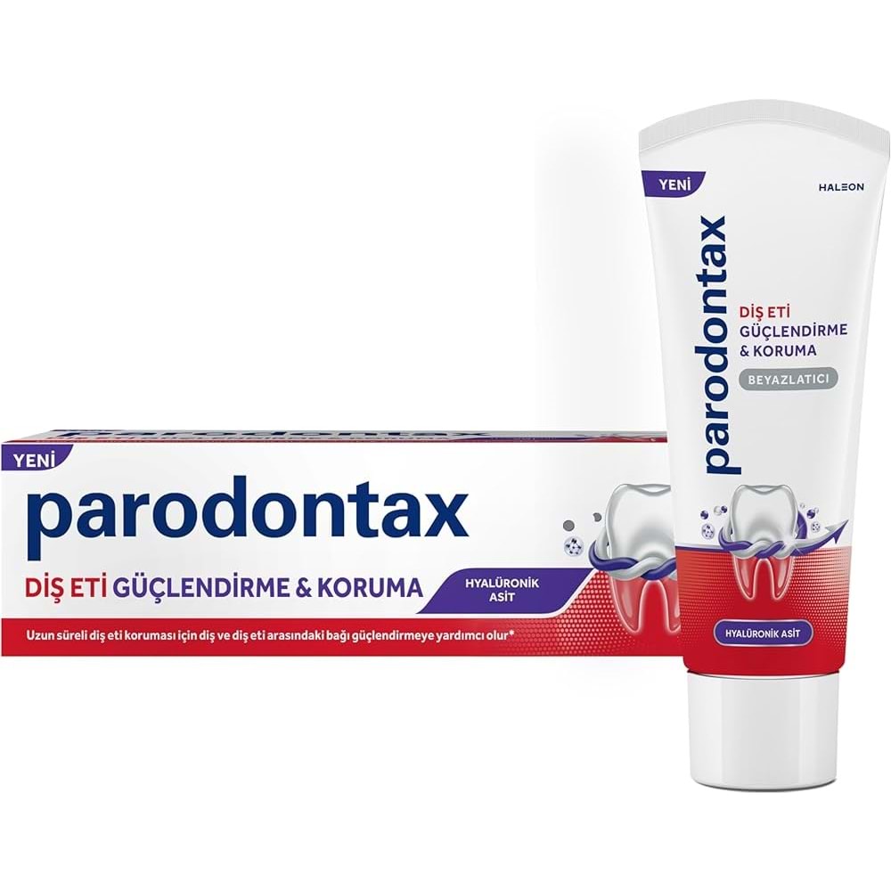 PARODONTAX DİŞ MACUNU GÜÇLENDİRME KORUMA VE BEYAZLATICI 75 ML