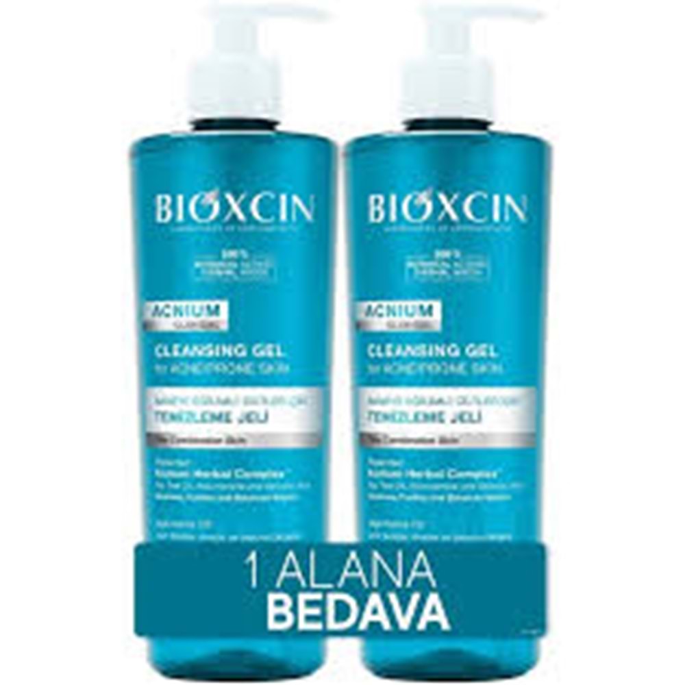 BİOXCİN ACNIUM TEMİZLEME JELİ 500 ML 1+1 BEDAVA