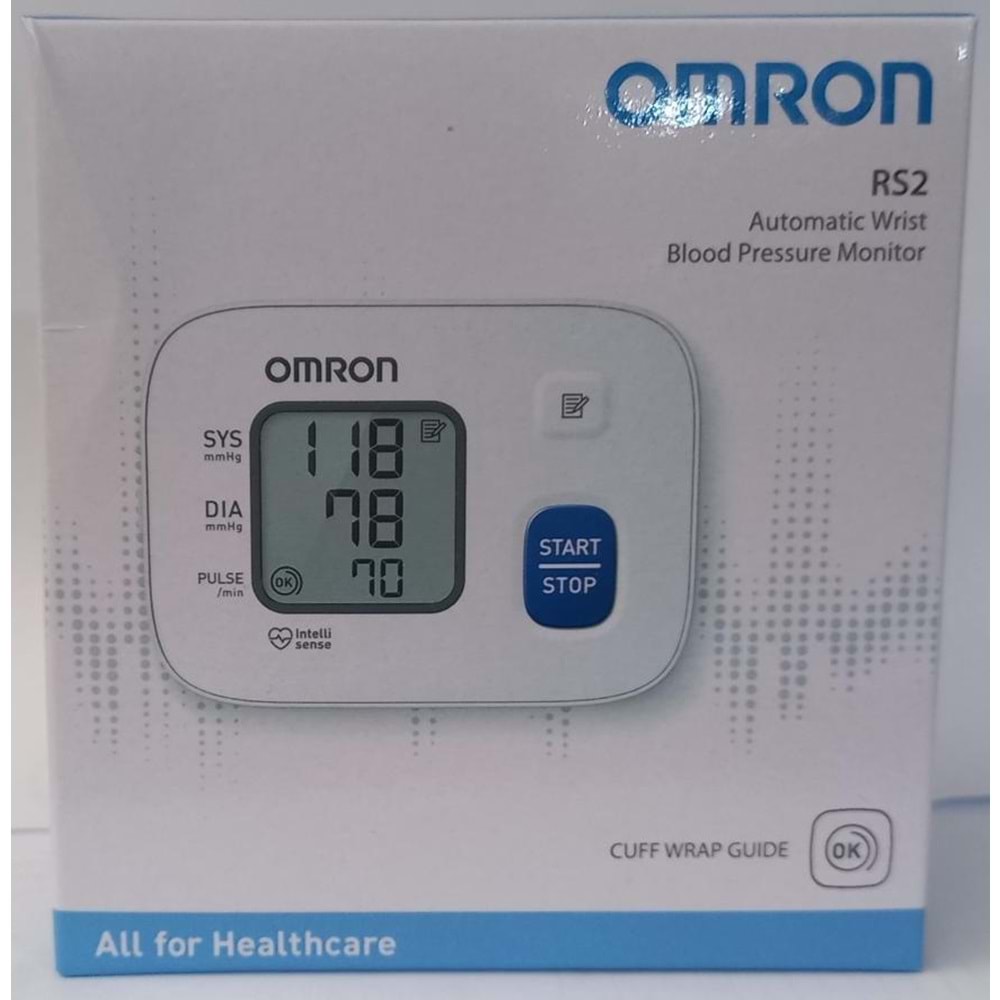 OMRON RS-2 DİJİTAL TANSİYON ALETİ ( BİLEKTEN )