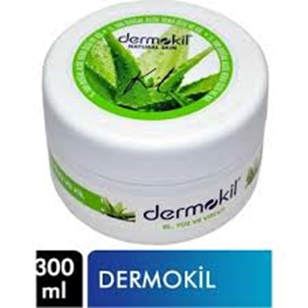 DERMOKİL EL VE YÜZ KREMİ 300 ML ALOEVERA