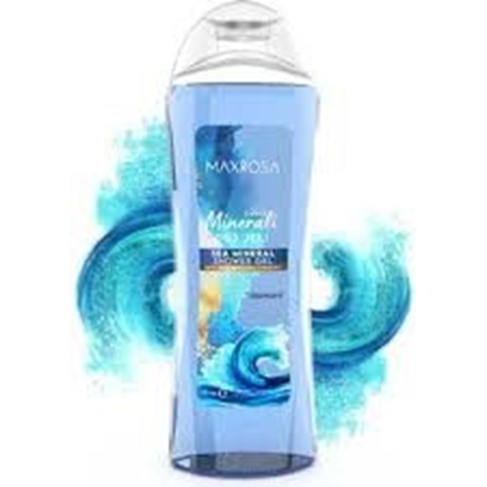 MAXROSA DUŞ JELİ 500 ML DENİZ MİNERALİ