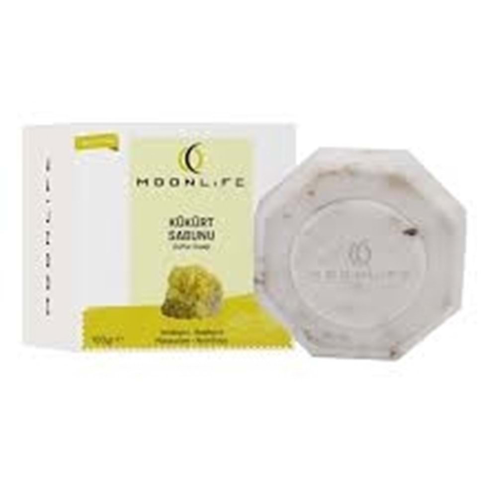 MOON LİFE SABUN 100 GR ( KÜKÜRT & SÜLFÜR )