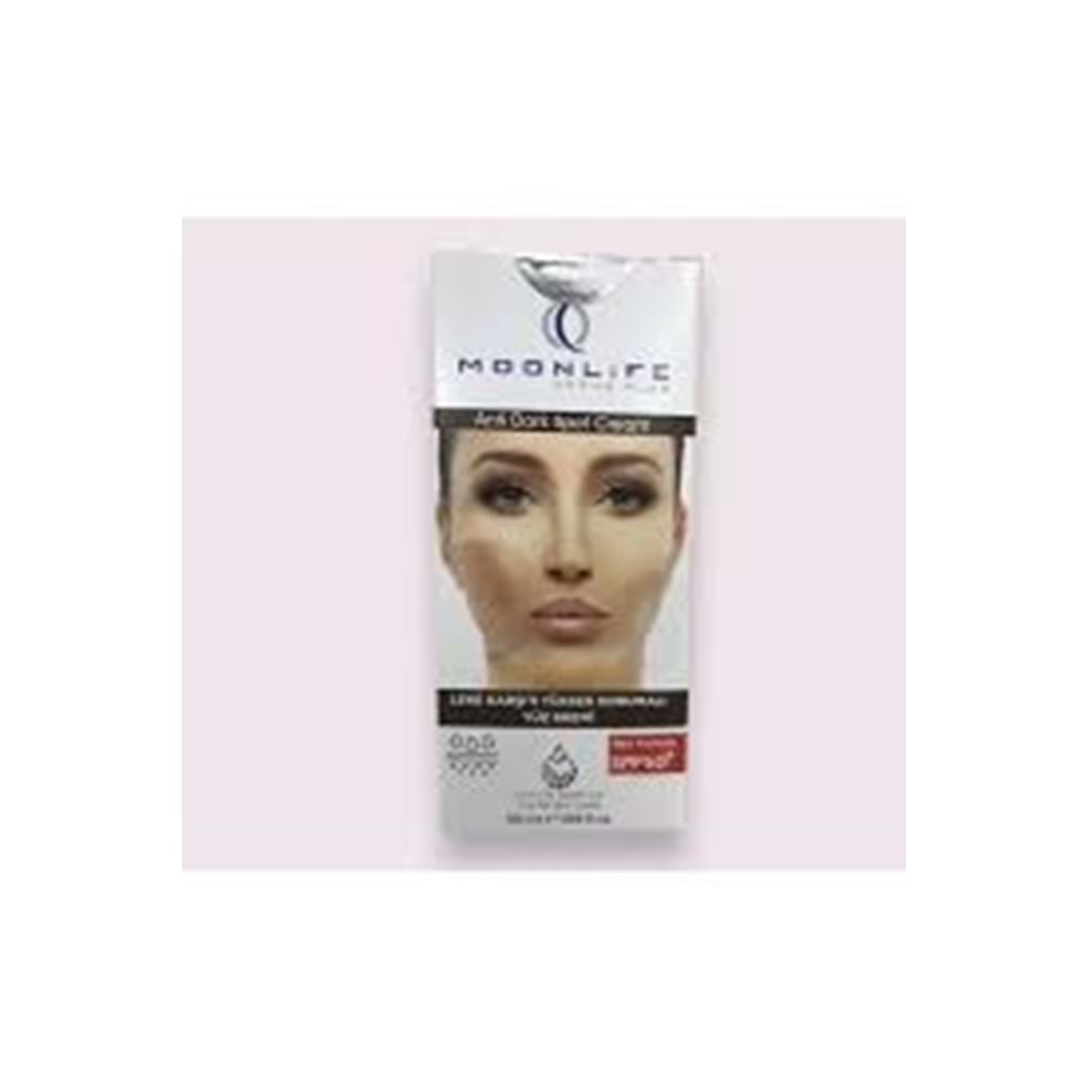MOON LİFE DERMO PLUS GÜNEŞ KORUYUCU LEKE KARŞITI KREMİ SPF50+ 50 ML