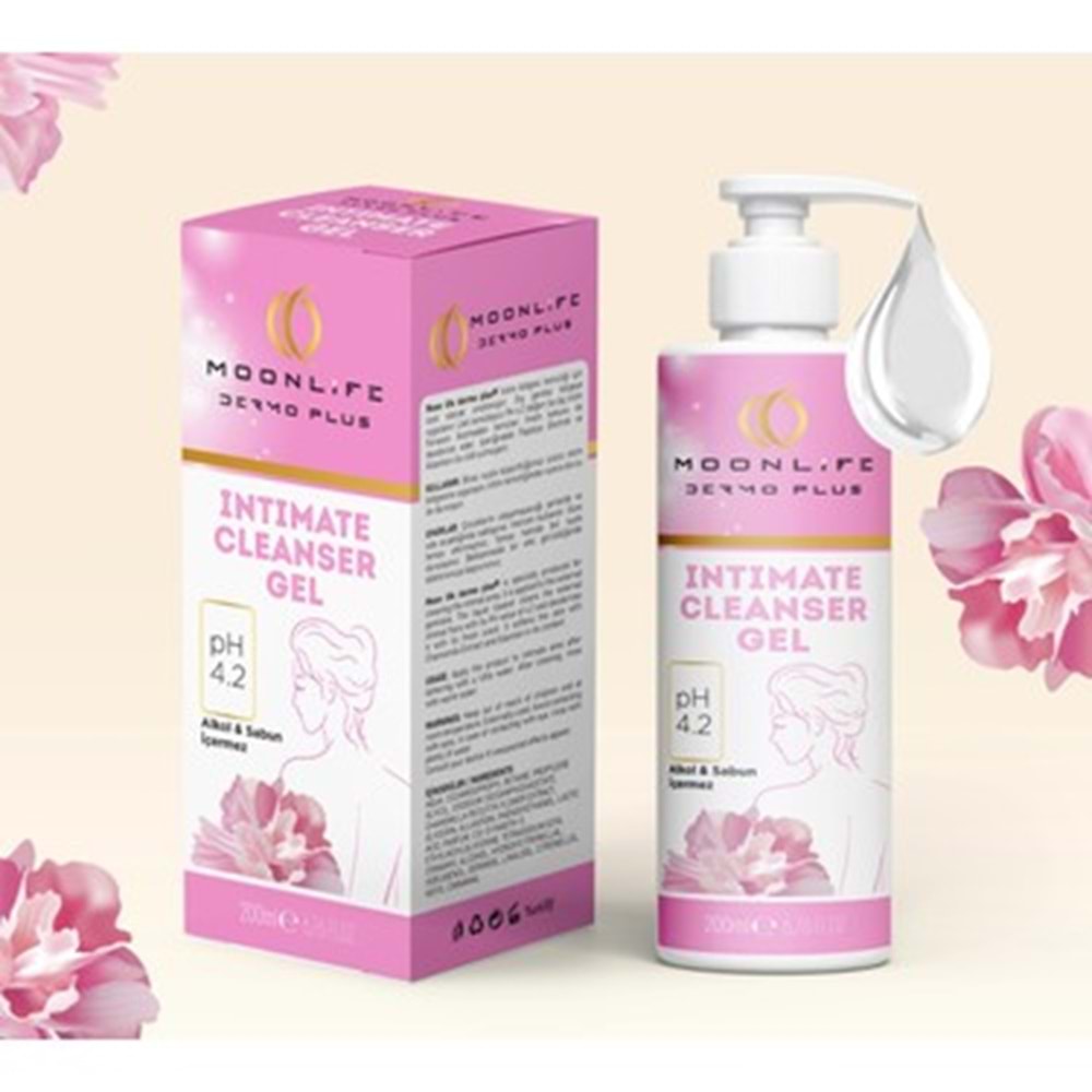 MOON LİFE (DERMO PLUS)İNTİM JEL 200 ML
