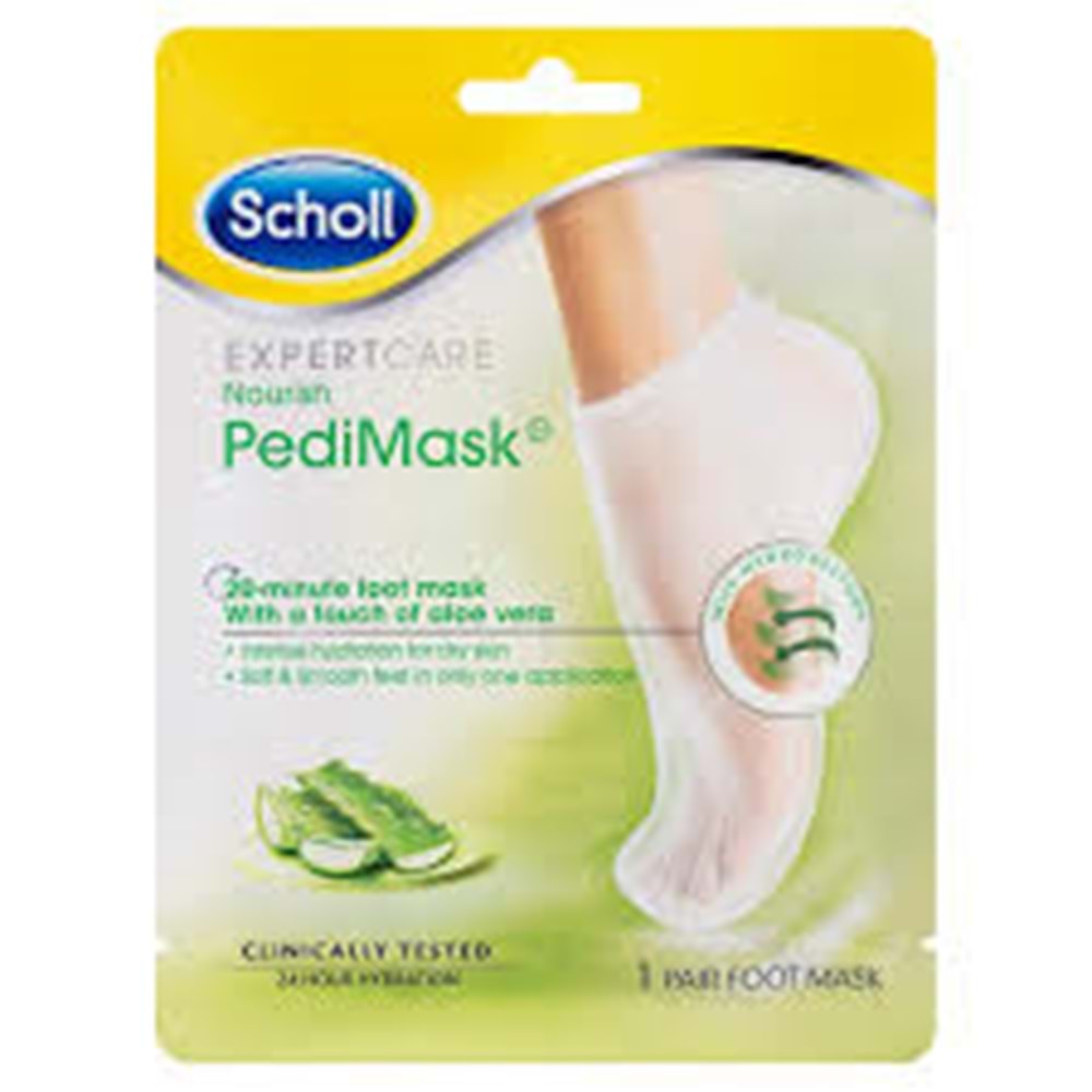 SCHOLL PEDIMASK ALOEVERA AYAK MASKESİ