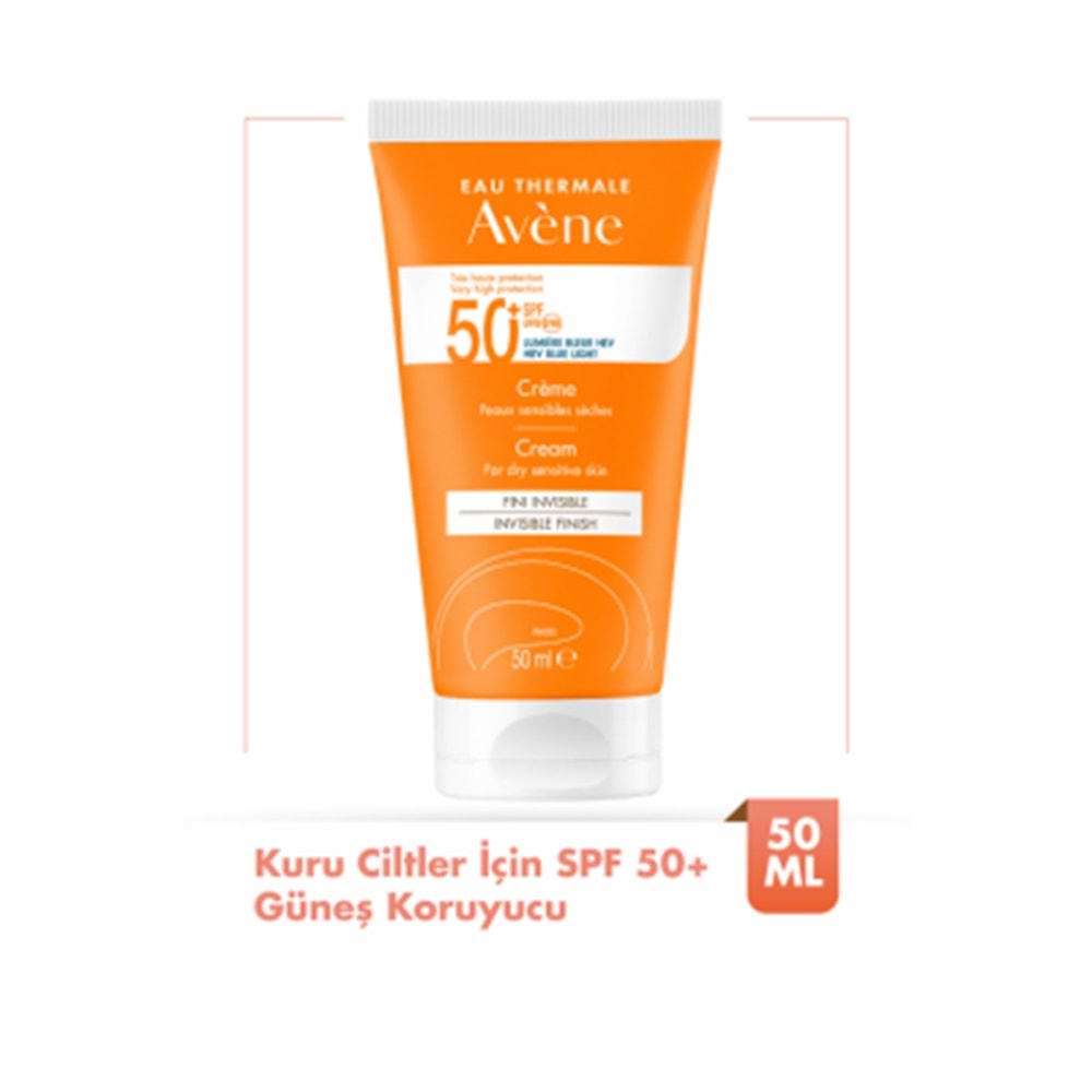 AVENE ULTRA LARGE SPECTRE CREME SANS PARFUM PF50+ 50 ML ( KURU CİLTLER İÇİN )