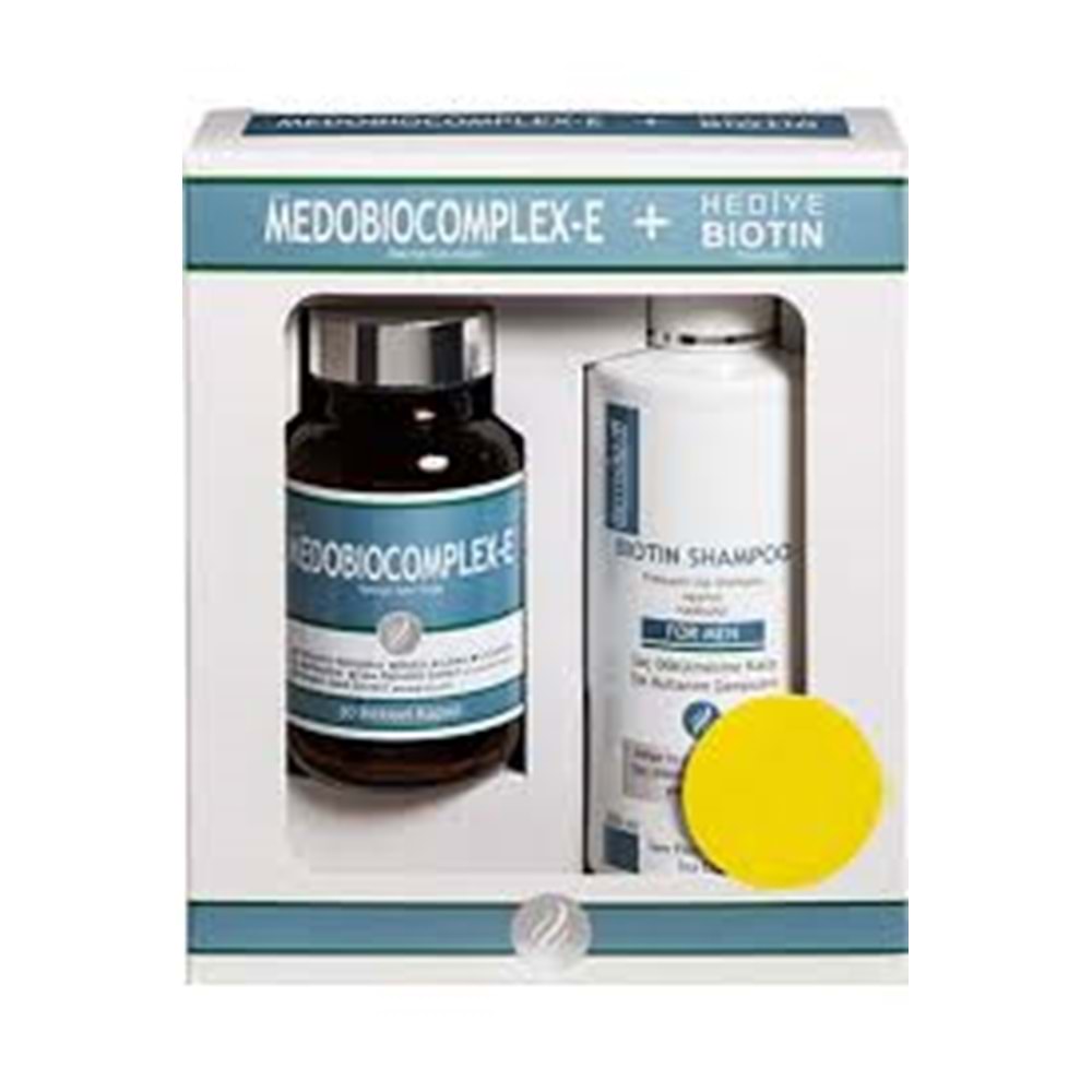 DERMOSKİN MEDOBYOCOMPLEX-M + BİOTİN SHAMPO HEDİYE ( ERKEK