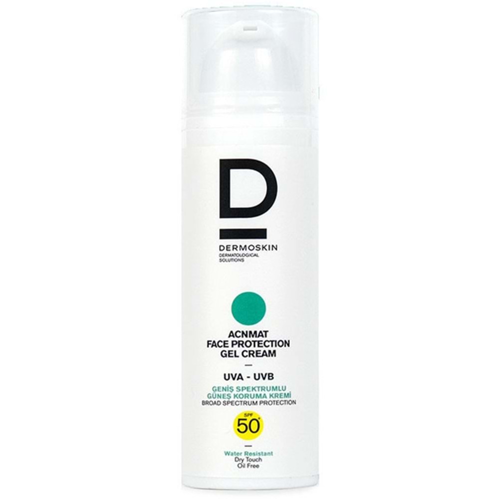 DERMOSKİN SUN SPF 50 AKNE MAT 50 ML GÜNEŞ KREMİ ( ACNMAT )
