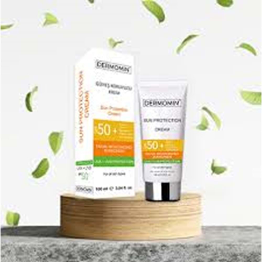 DERMOMİN GÜNEŞ KORUYUCU KREM SPF 50+ UVA + UVB 100 ML