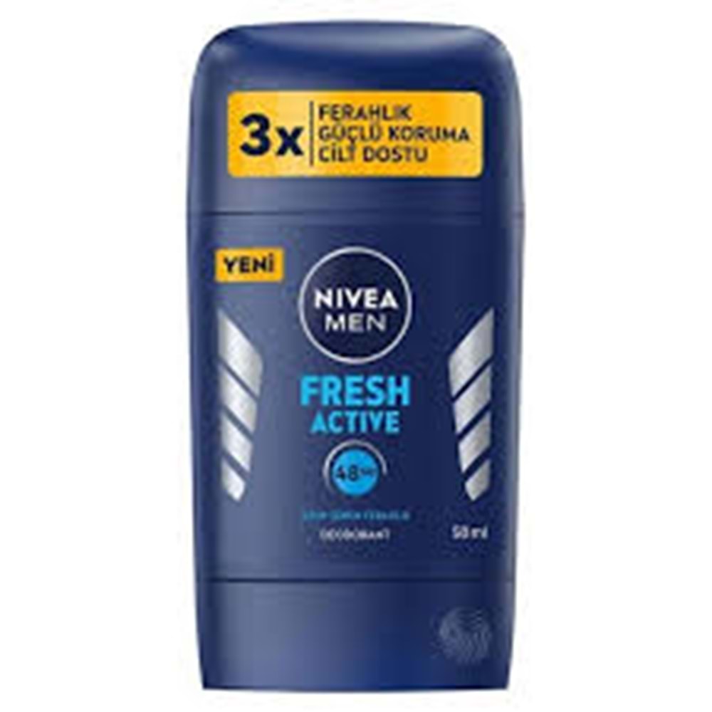 NİVEA DEODORANT STİCK 50 ML MEN FRESH ACTİVE